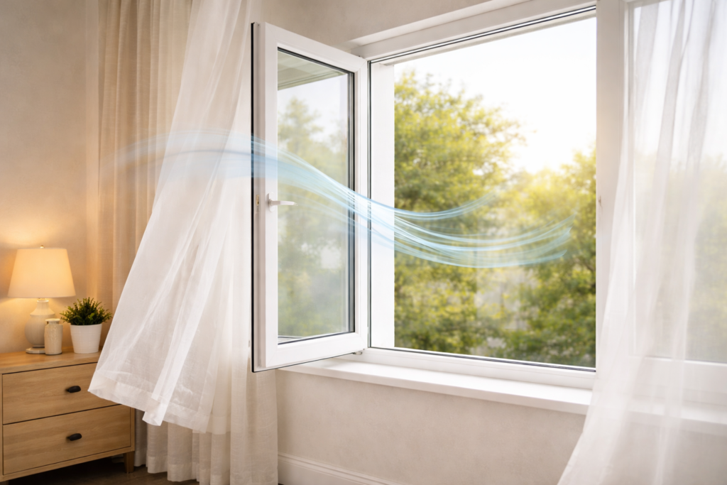 improving airflow to reduce condensation